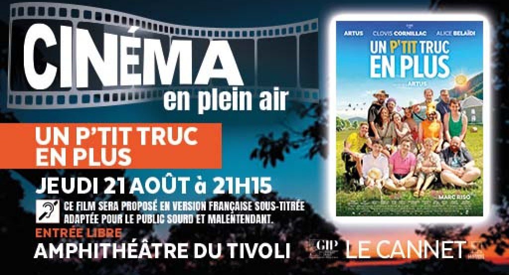 actualité Ciné Plein Air P'tit truc en plus