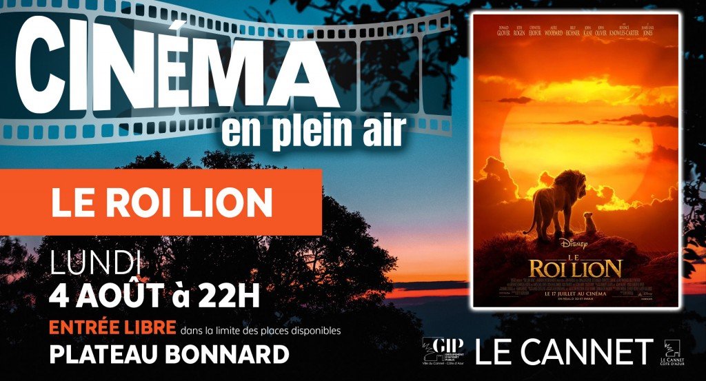 actualité Cine Plein Air Le Roi lion